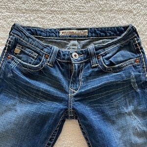 Big Star Sweet Boot Ultra Low Rise Jeans